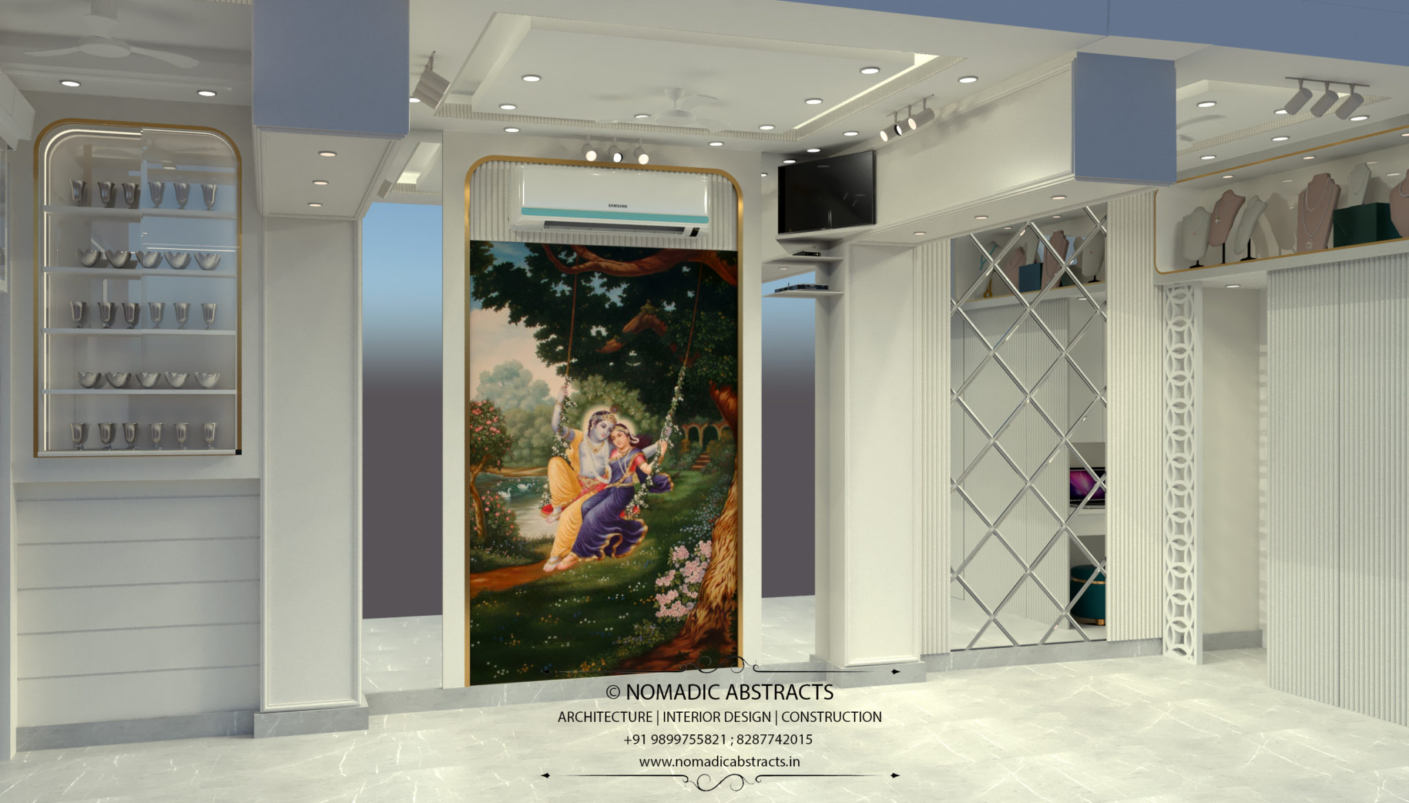 Jewellery store render2